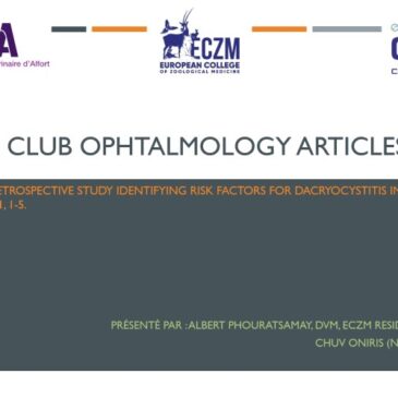 Retrospective study identifying risk factors for dacryocystitis in pet rabbits – Dr Albert PHOURATSAMAY